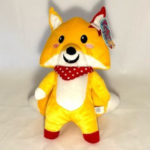 NEW 2013 12” Bandai Namco Toy Factory Rocket Fox Guy Three Tails Kitsune Plush